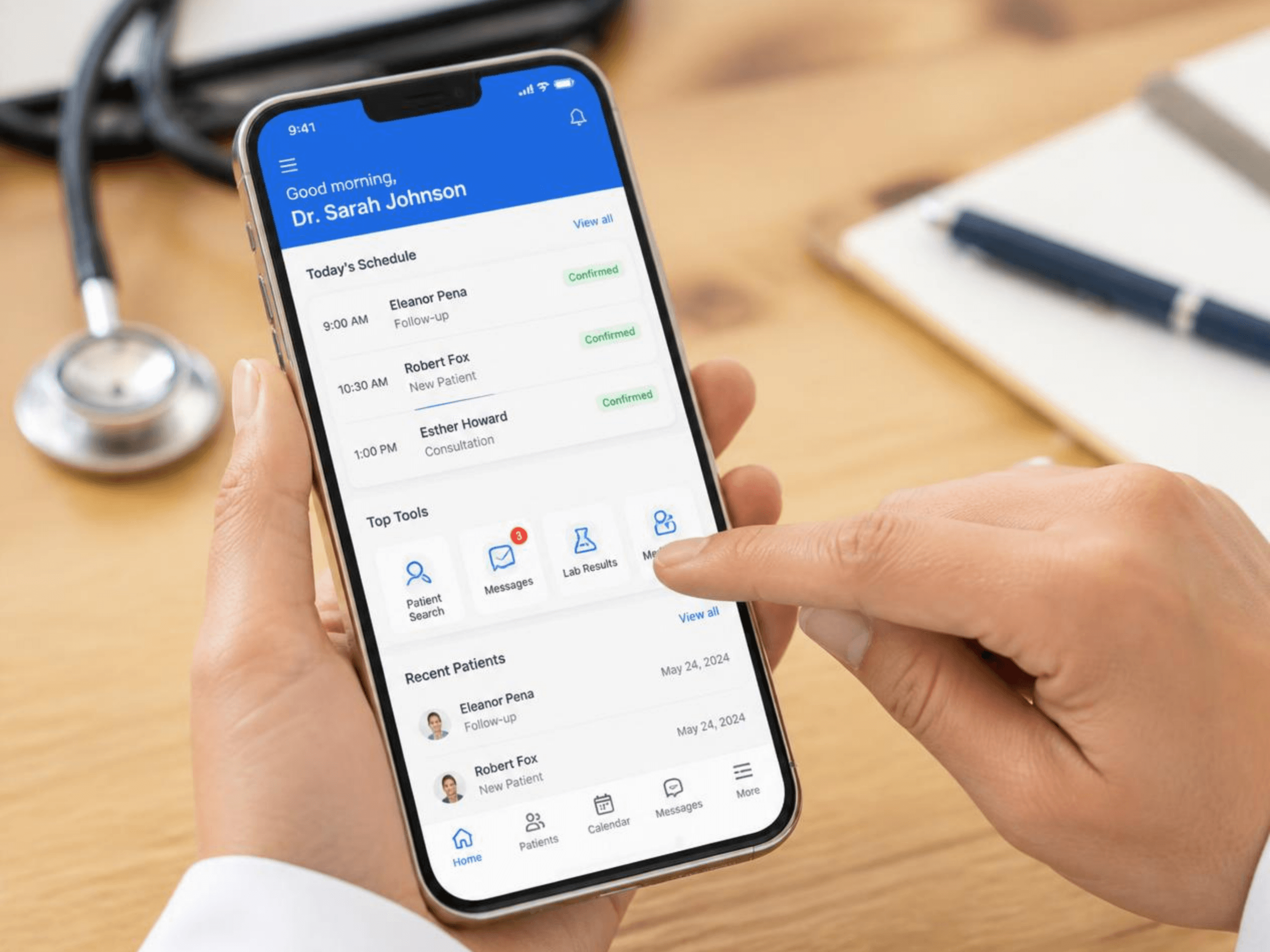 Aplikacja mobilna dla branży healthcare